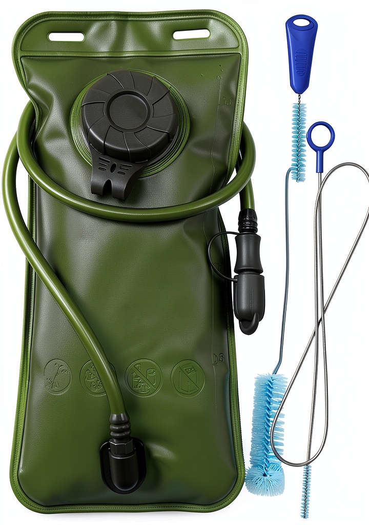 FGBNM 2L hydration bladder in use during a hike