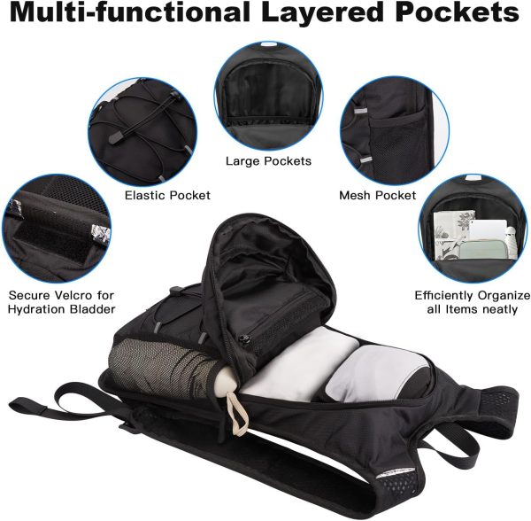 JOYHILL Hydration Backpack 2L Water Bladder Outdoor Sports-4