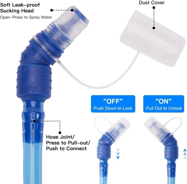 JOYHILL Hydration Bladder TPU Leakproof Outdoor Reservoir-3