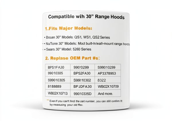 BPS1FA30 Aluminum Range Hood Filter Mataura 11-3/4" x 14-1/4" 2-Pack-3