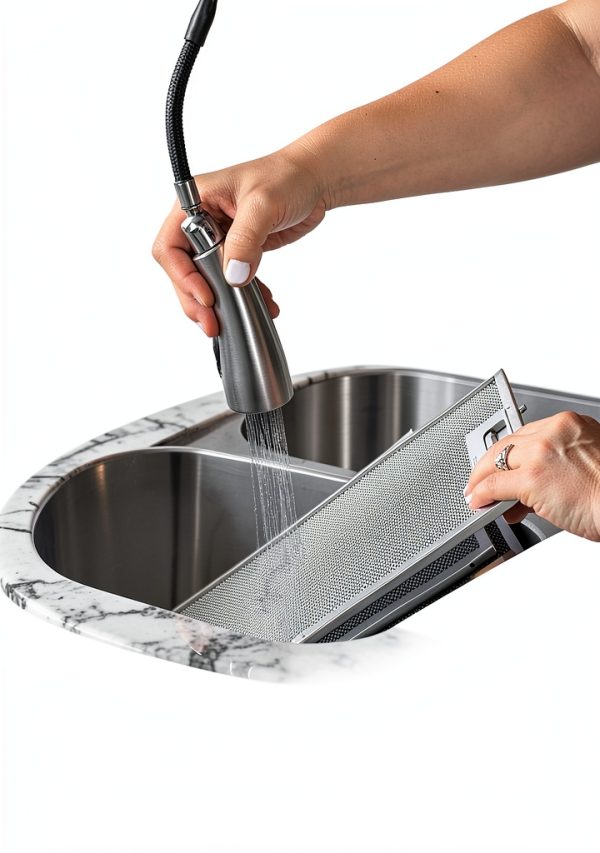 Filter Everything Range Hood Filter Replacement for Stove Exhaust Fan, Aluminum Vent Filter to Trap Grease & Smoke, Range Hood Grease Filters Filters, Universal Compatibility 97007696 & GE WB2X2052-4
